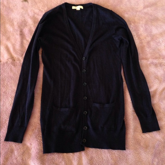 Navy Blue Cardigan
