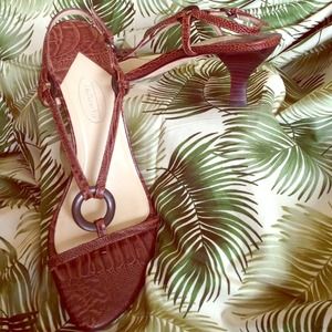 Talbots sling back heels