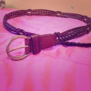 Braided belt