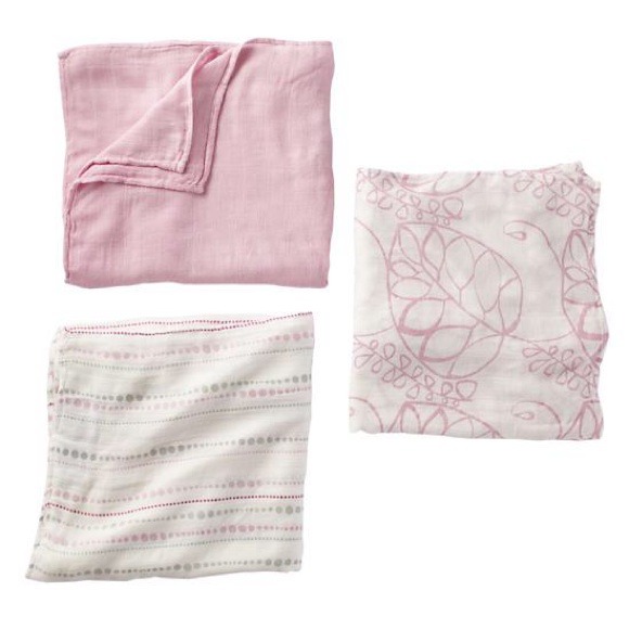 SOLD IN BUNDLE- Aden + Anais 3 blankets