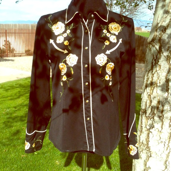Scully Brand, Vintage inspired Western Shirt.