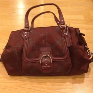 Coach Bags - Authentic Beautiful red wine/maroon Coach bag ❤️ Coach Bags - Authentic Beautiful red wine/maroon Coach bag ❤️