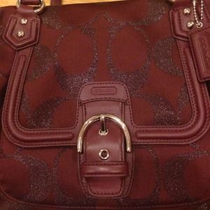 Coach Bags - Authentic Beautiful red wine/maroon Coach bag ❤️ Coach Bags - Authentic Beautiful red wine/maroon Coach bag ❤️