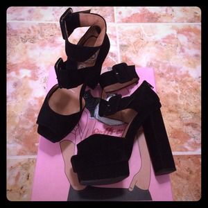 Jeffrey Campbell Double Buckle Platform