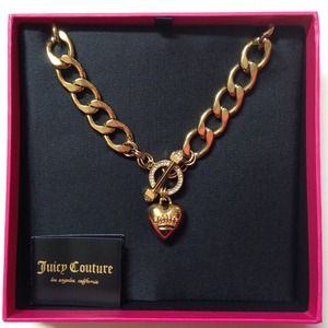 ✨PRICE REDUCED Juicy Couture Charm Necklace Gold