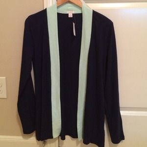 ~REDUCED~NWT Colorblock Always Cardigan