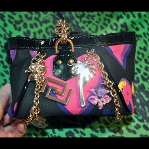 Versace for H&M Patent Leather and Heart mini bag