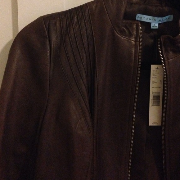 ✂ 100% GENUINE LEATHER JACKET - Picture 2 of 4