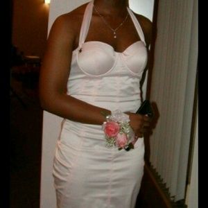 Light pink corset dress from Guess by Marciano