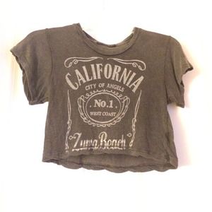Brandy Melville "California" Crop