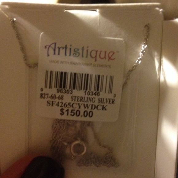 Beautiful Sterling Silver gemstone insp. necklace - Picture 2 of 2