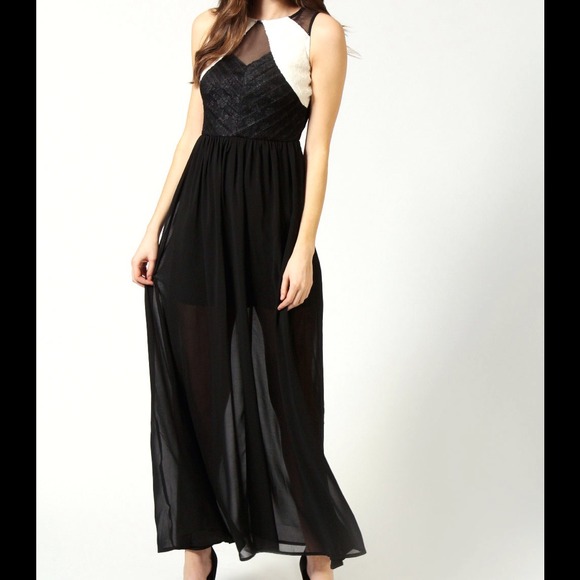 Black Maxi Dress - Picture 4 of 4