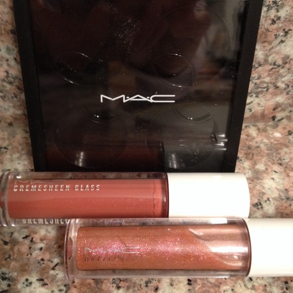2 MAC Lipgloss (used)