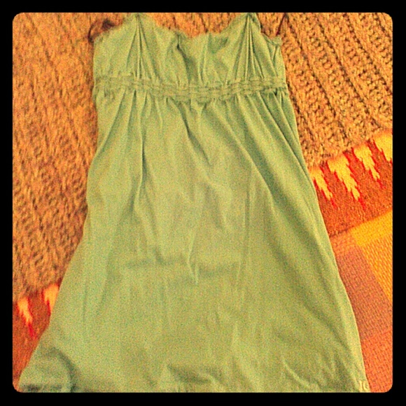 Pretty teal dress