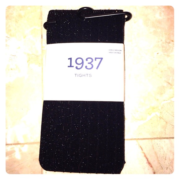 Madewell tights with a sparkle