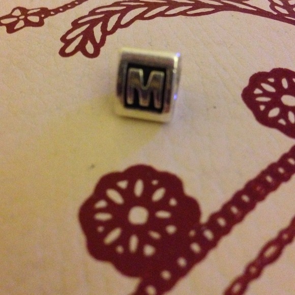 Pandora "M" initial charm.