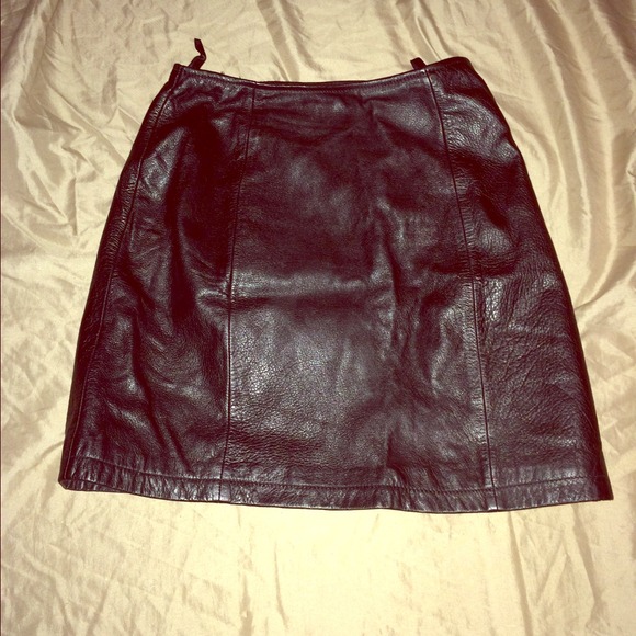 Wilson's leather skirt