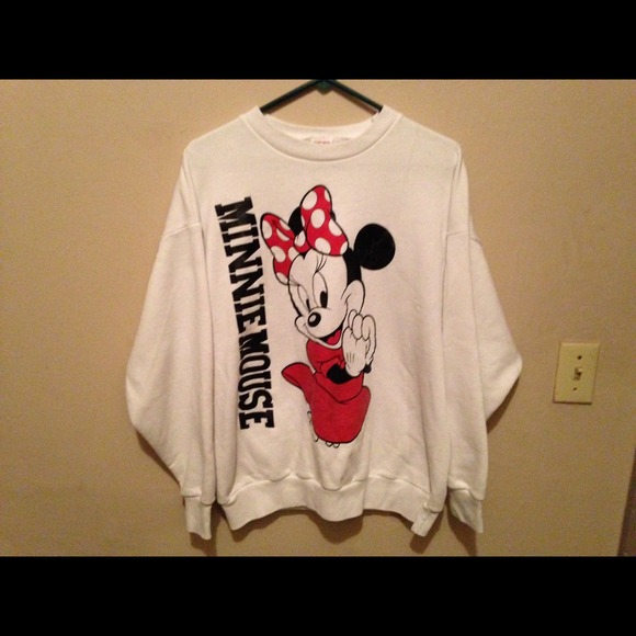 80s vintage Minnie Mouse Disney sweatshirt sweater