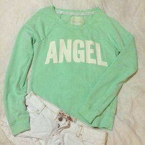 Mint green VS sweater