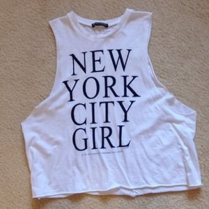 ❌ Traded ❌ New York City Girl muscle tank