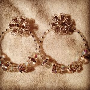 Swarovski crystal earrings