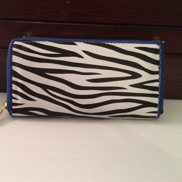 Zebra Zip Around Wallet