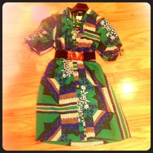 Gorgeously green dress by Moulinette Soeurs