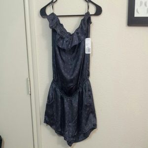 forever 21 navy jumpsuit