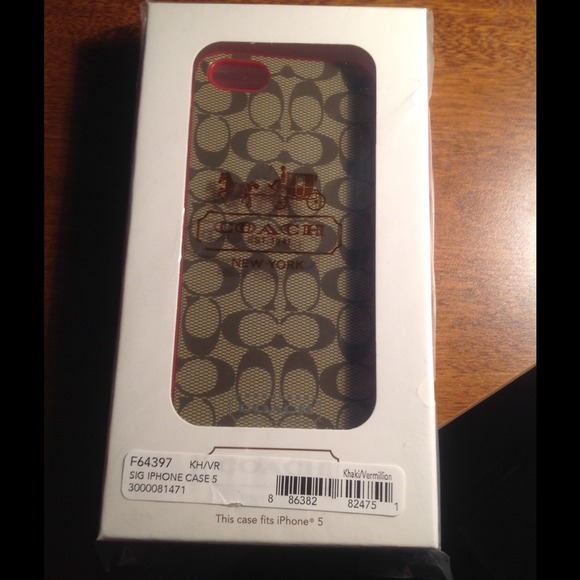 Coach iPhone 5 case