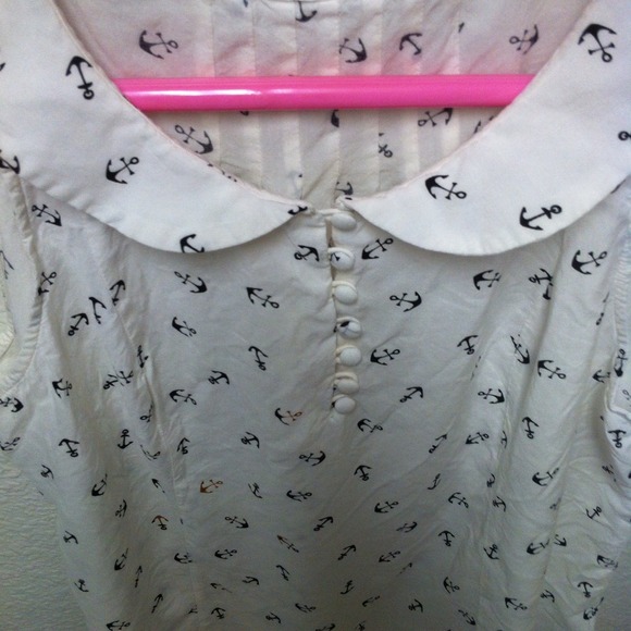 Anchor Print Tank - Picture 3 of 3