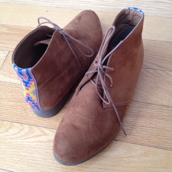 RESERVED!! Madden Girl Aztec booties