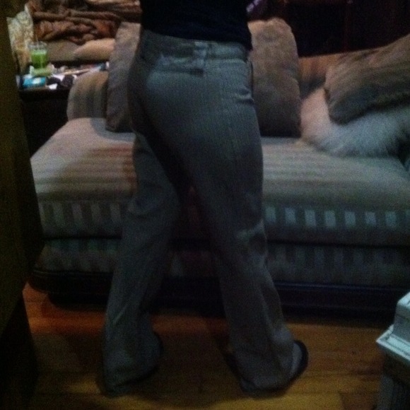 Vintage Punk Flared Pants W/ Skull Ties💀 - Picture 3 of 4