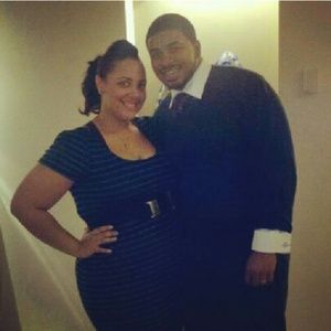 🚫SOLD IN BUNDLE🚫Black and black striped dress