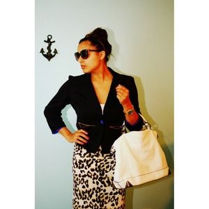 🎀SOLD🎀 Charlotte Russe cheetah print maxi skirt