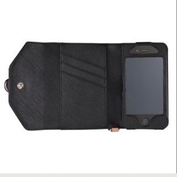 🚫 SOLD Michael Kors Iphone Case Wallet Wristlet - Picture 3 of 4