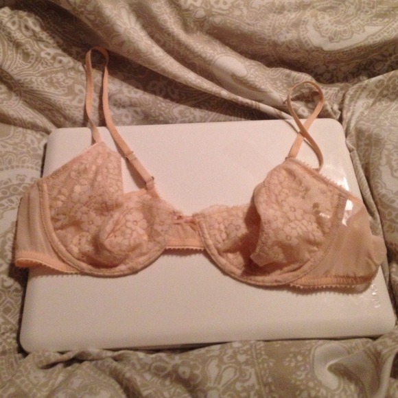 Nude Lace Bra