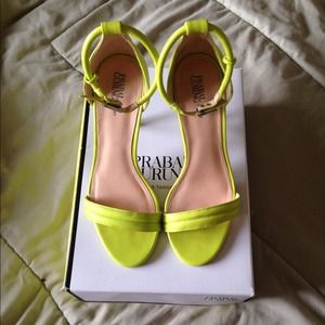 Prabal Gunrung for Target Neon Sandals