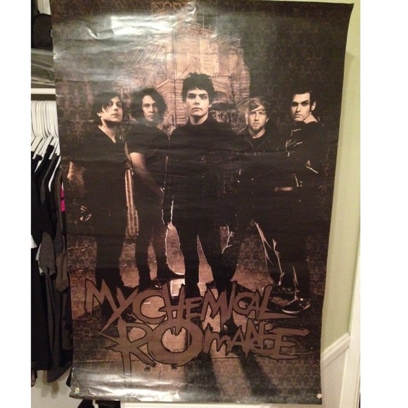 My chemical romance bundle and ring and backpack