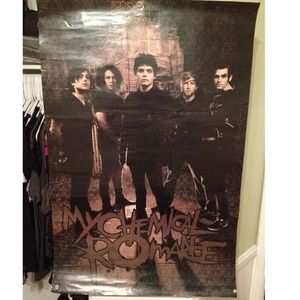 My chemical romance bundle and ring and backpack