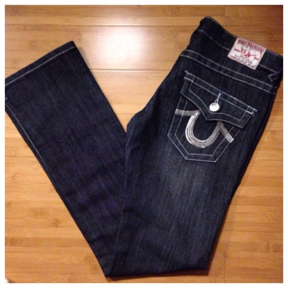 πHOST PICKπTrue Religion Silver Sequins Denim - Picture 3 of 4