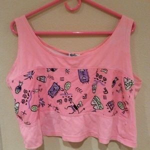 Vintage 80s crop top!