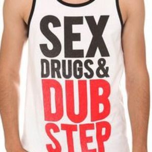 Sex Drugs Dubstep Tank-New