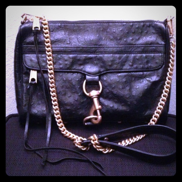 Rebecca Minkoff ostrich MAC