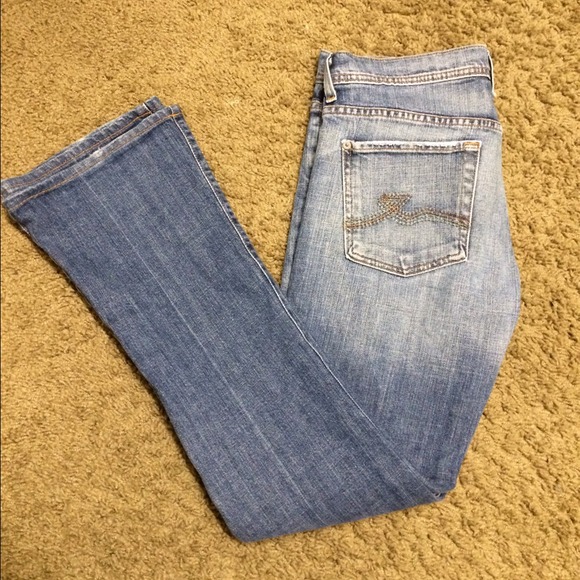 ‼️SOLD‼️7 For All Mankind Jeans, size 31, Boot Cut - Picture 1 of 4