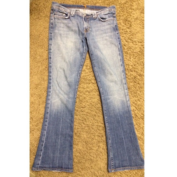 ‼️SOLD‼️7 For All Mankind Jeans, size 31, Boot Cut - Picture 2 of 4