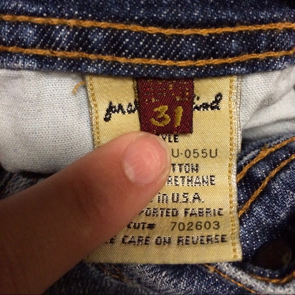 ‼️SOLD‼️7 For All Mankind Jeans, size 31, Boot Cut - Picture 3 of 4