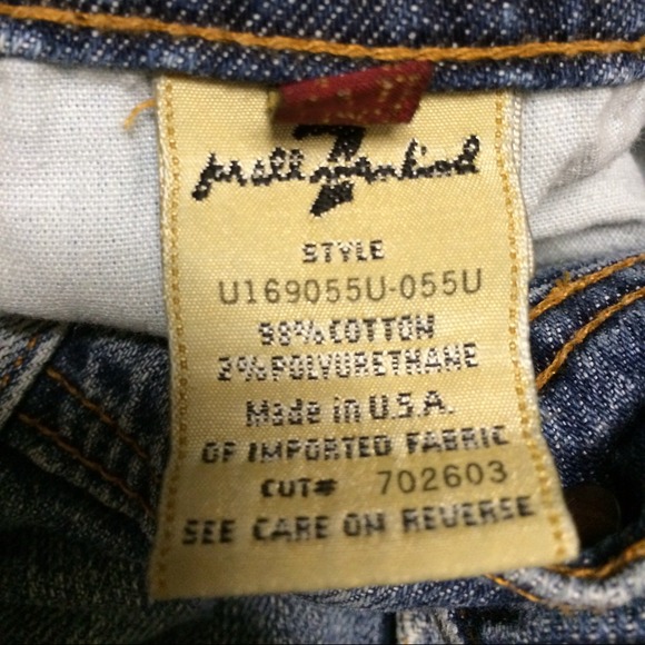 ‼️SOLD‼️7 For All Mankind Jeans, size 31, Boot Cut - Picture 4 of 4
