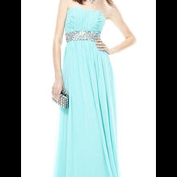 💥REDUCED💥Teal Calvin Klein Formal Dress 😁👗🎉