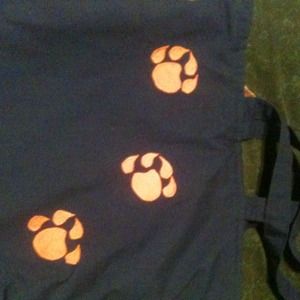 Auburn cloth tote bag