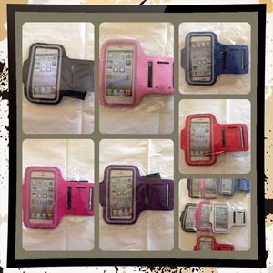 iPhone 5/5s sport armband pouch/case HOT PINK